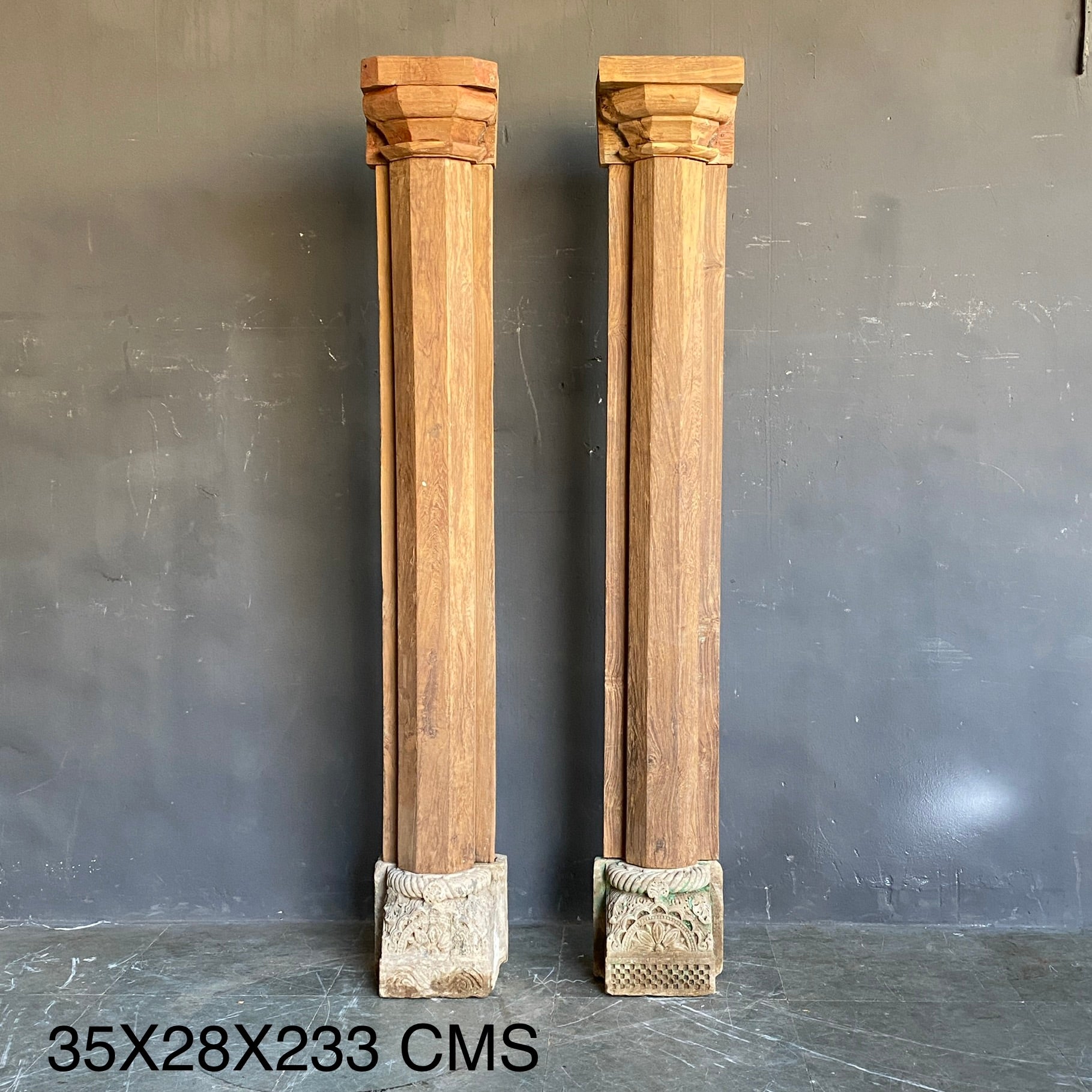 Heritage Teak Pillar