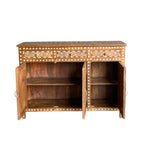 Bone Inlay Sideboard Cabinet