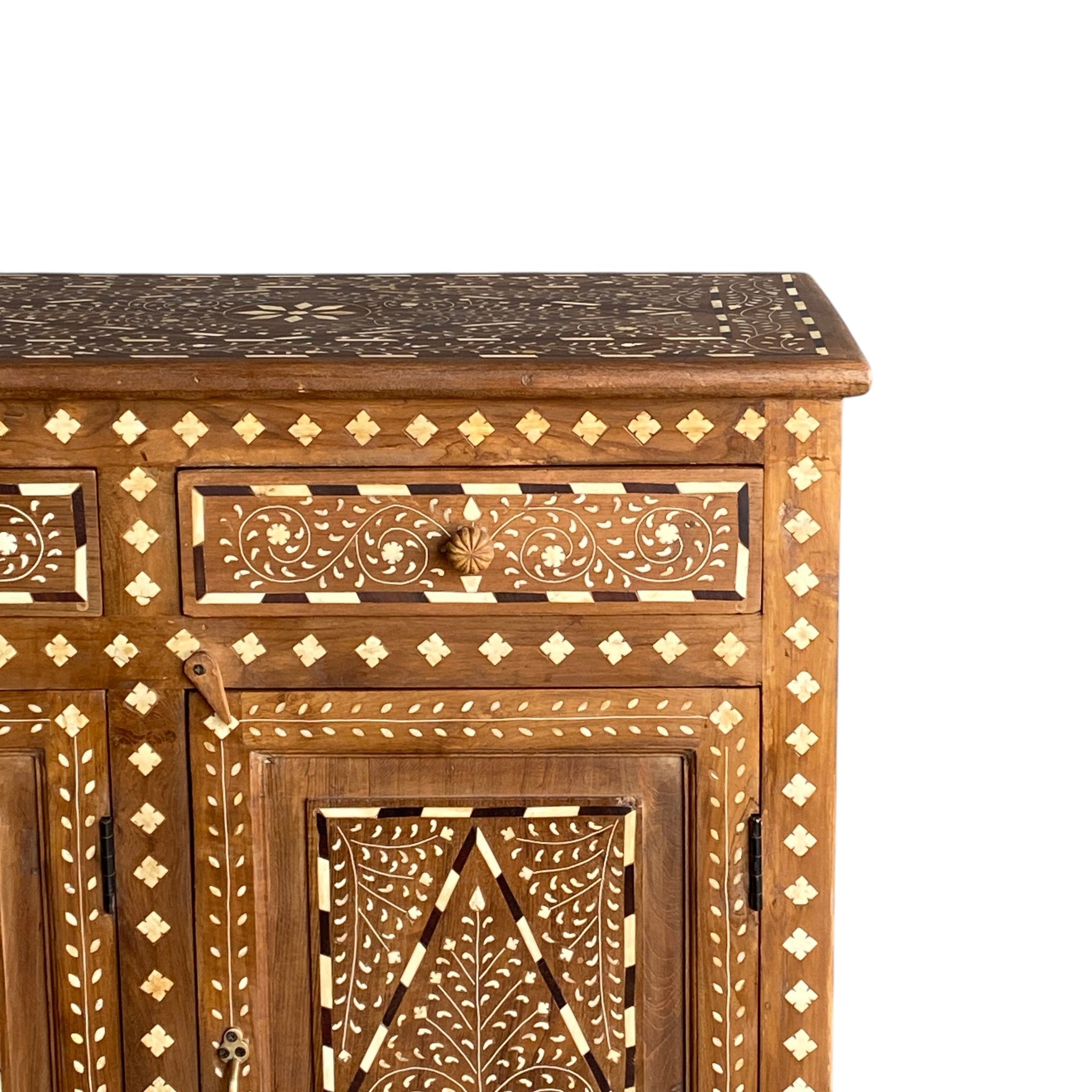 Bone Inlay Sideboard Cabinet