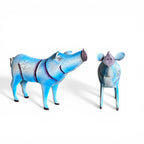 Iron Pig Sculpture