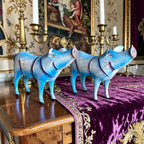 Iron Pig Sculpture