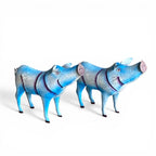 Iron Pig Sculpture