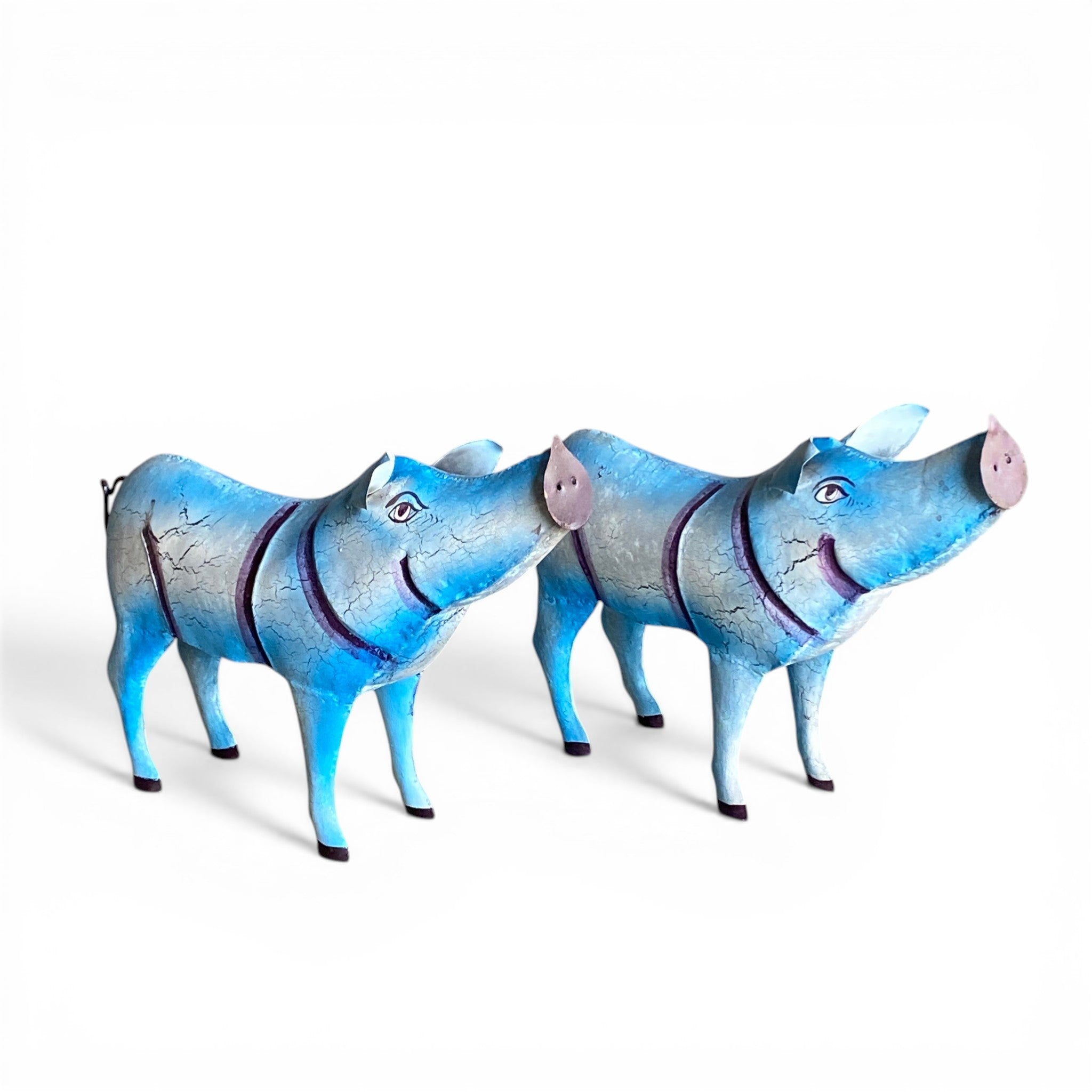 Iron Pig Sculpture