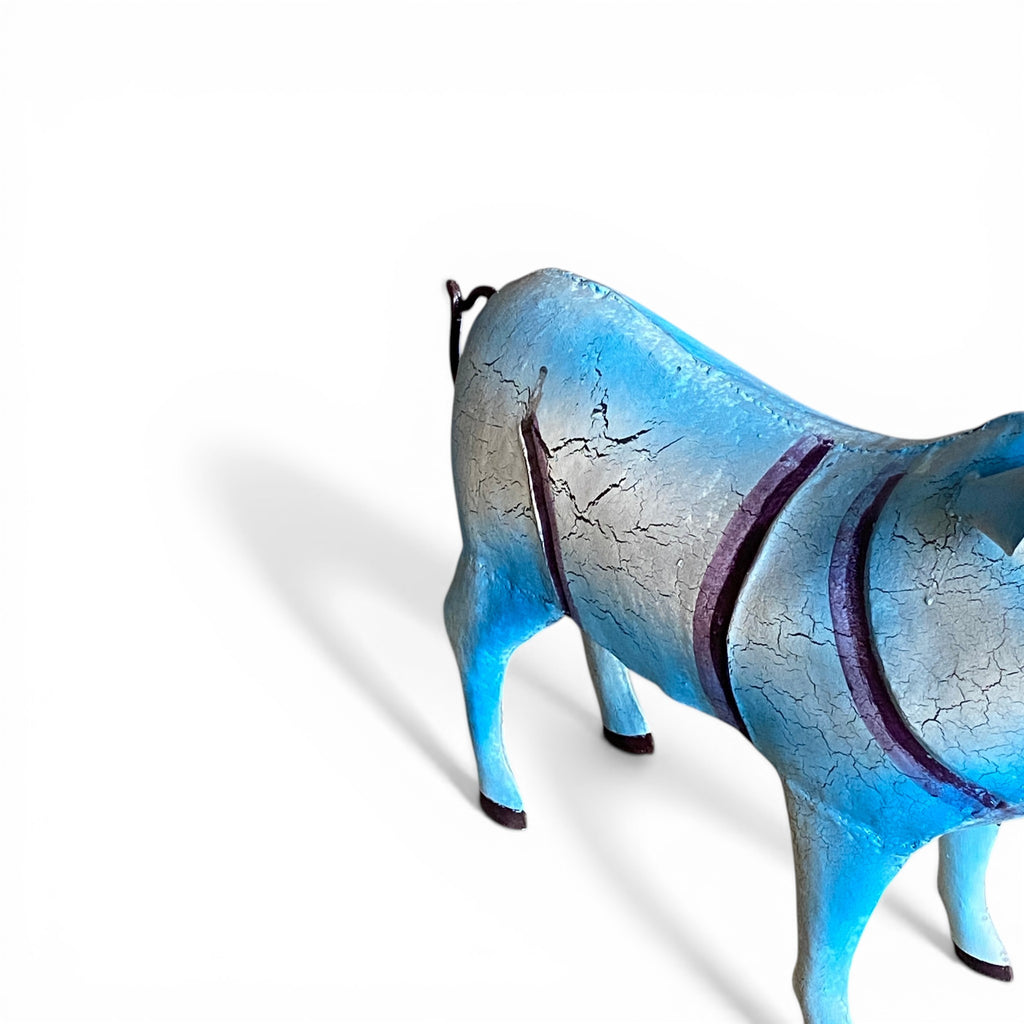 Iron Pig Sculpture