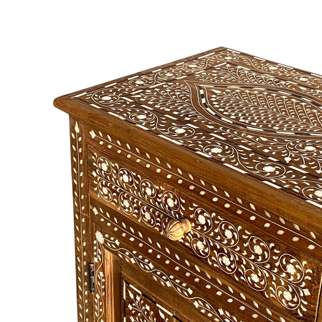 Bone Inlay Sideboard Cabinet