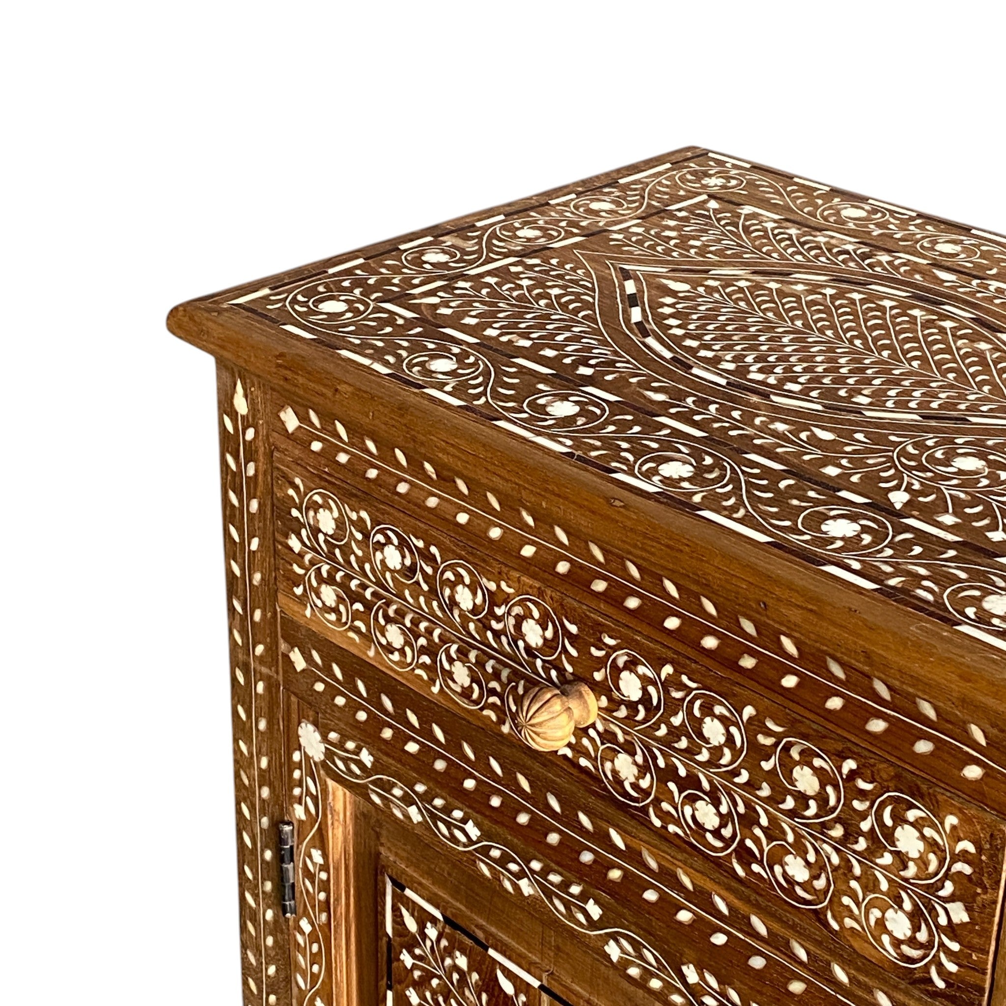 Bone Inlay Sideboard Cabinet