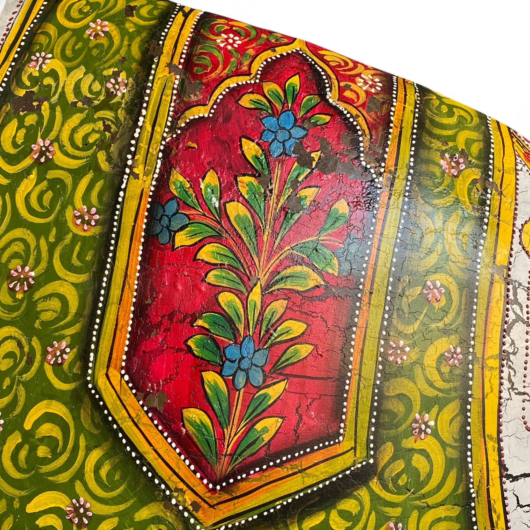 Royal Painted Elephant – handcrafted vintage Indian decor from Jodhpur, Rajasthan