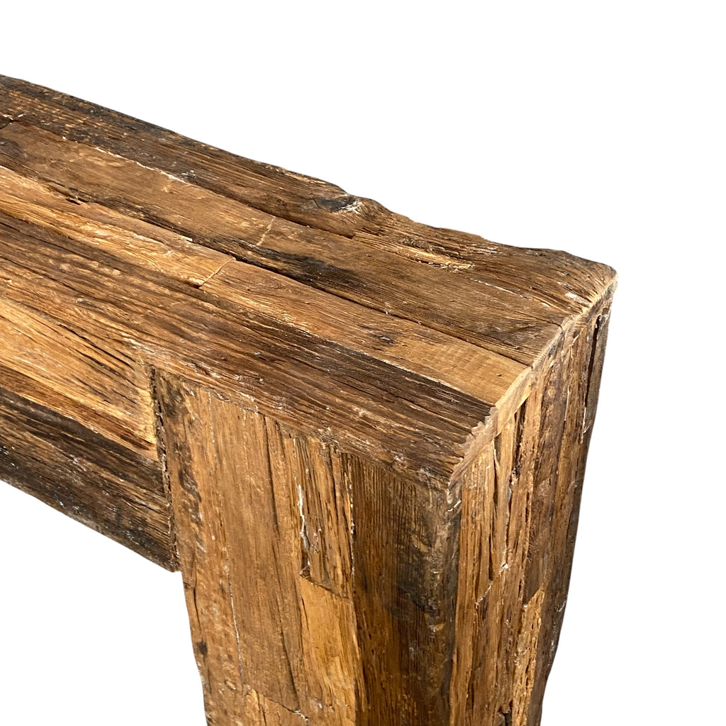 Wood Console Table – handcrafted vintage Indian decor from Jodhpur, Rajasthan