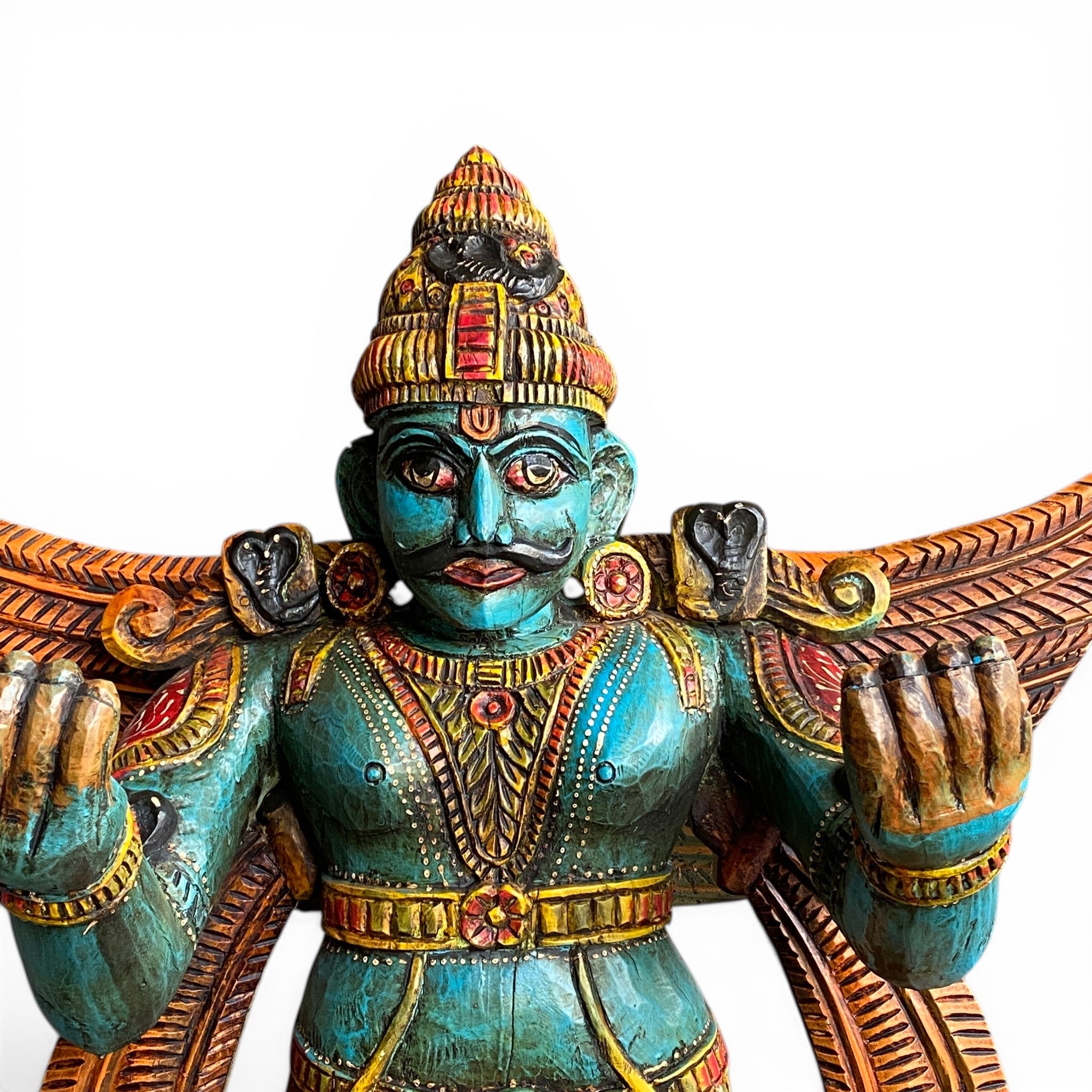 Handpainted Garuda Sculpture