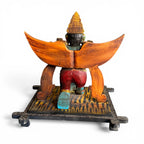 Handpainted Garuda Sculpture
