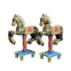 Wooden Horse Sculpture