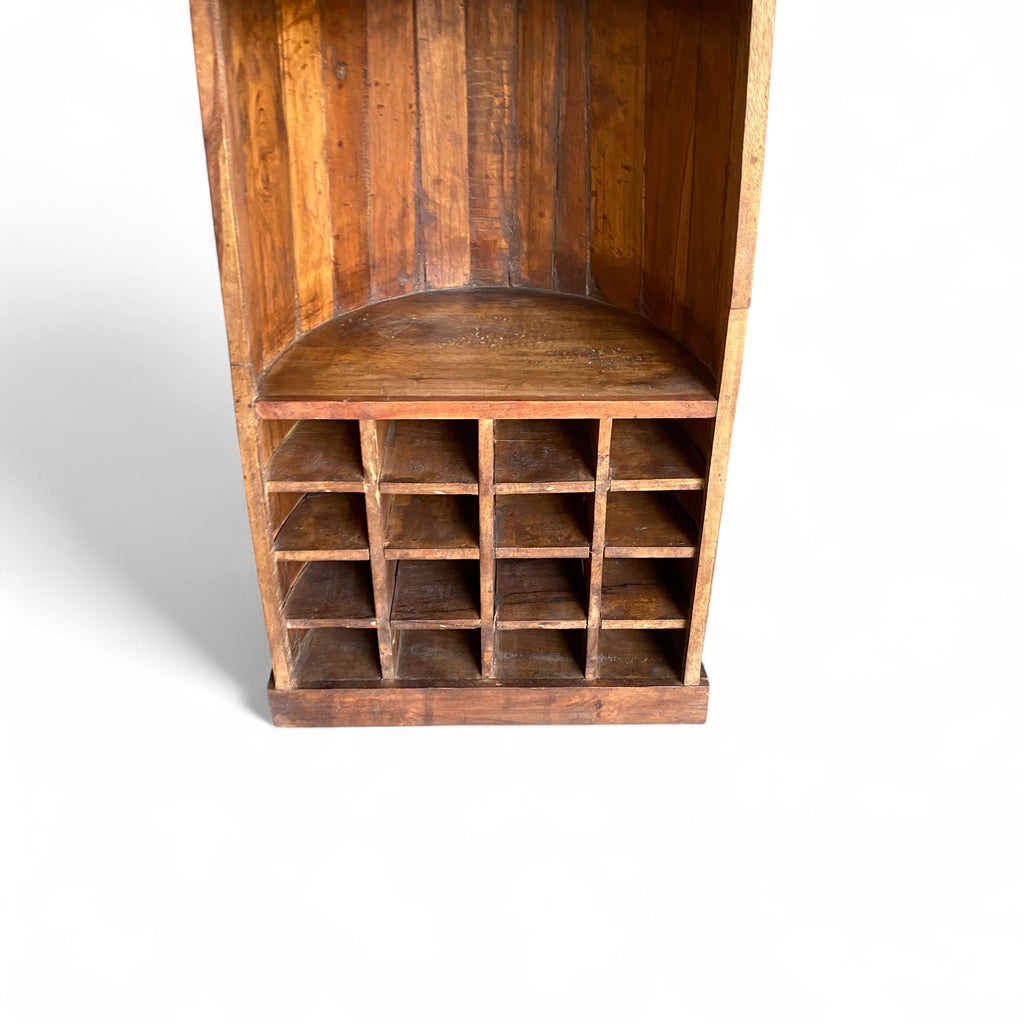 WOODEN BOOKSHELF
