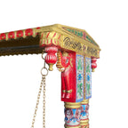 WOODEN PAINTED SWING