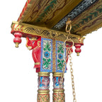 WOODEN PAINTED SWING