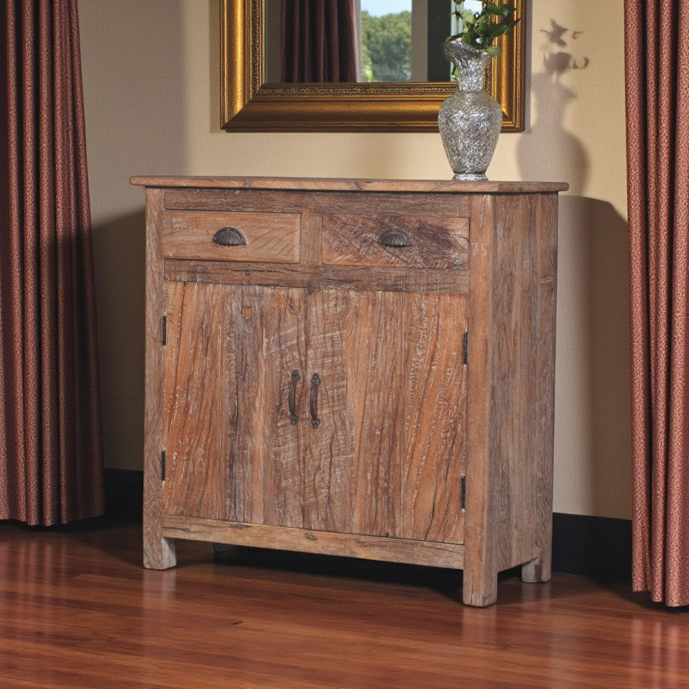 WOODEN SIDEBOARD