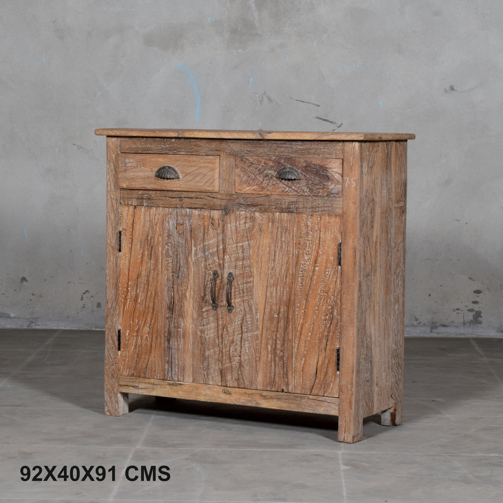 Wooden Sideboard – handcrafted vintage Indian decor from Jodhpur, Rajasthan