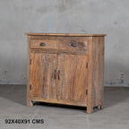 Wooden Sideboard – handcrafted vintage Indian decor from Jodhpur, Rajasthan