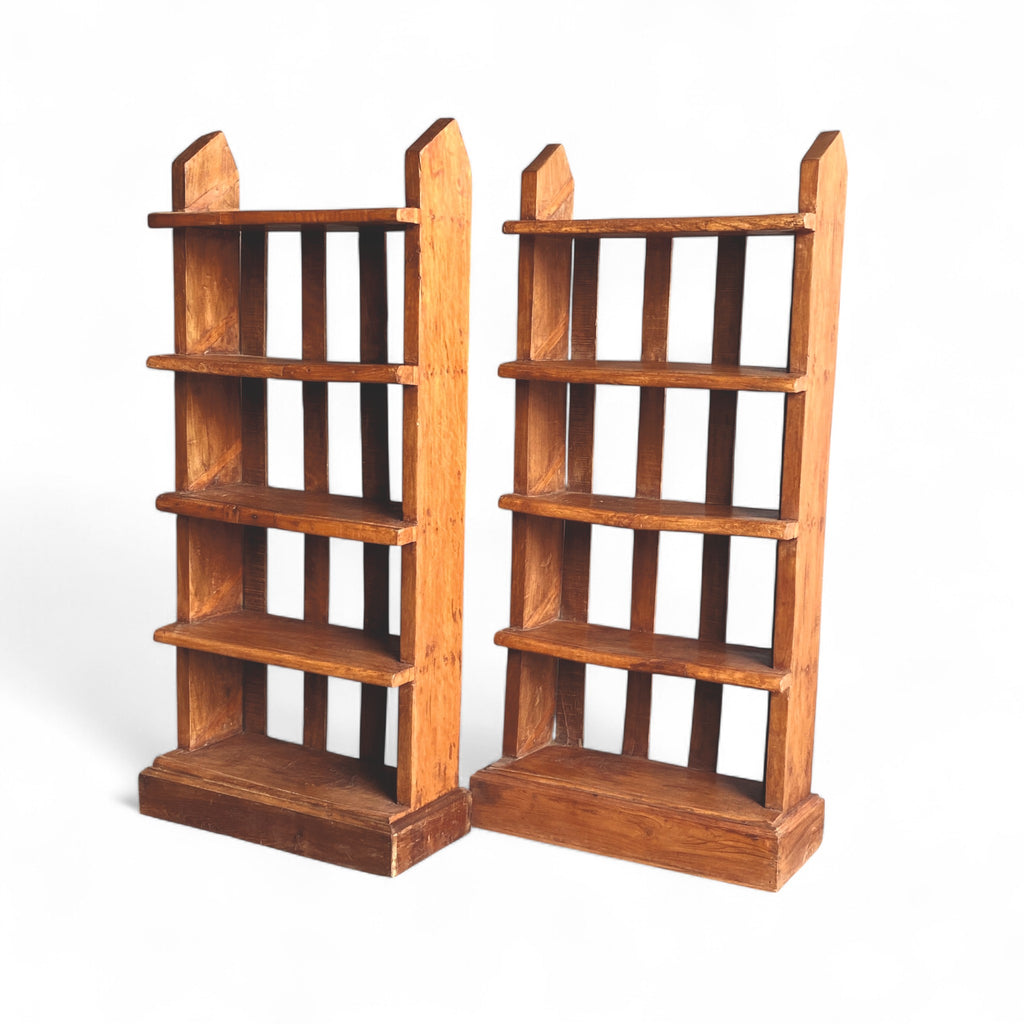 WOODEN BOOKSHELF