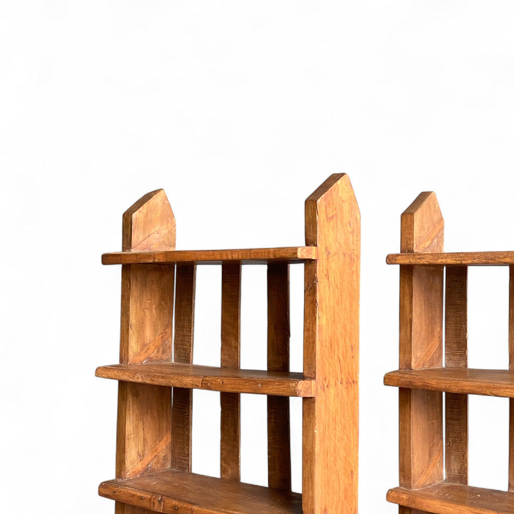WOODEN BOOKSHELF
