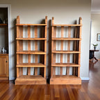 WOODEN BOOKSHELF