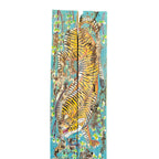 Hand-Painted Tiger Panel – handcrafted vintage Indian decor from Jodhpur, Rajasthan
