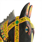 Heritage Painted Horse – handcrafted vintage Indian decor from Jodhpur, Rajasthan
