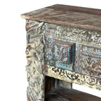 Carved Wooden Console