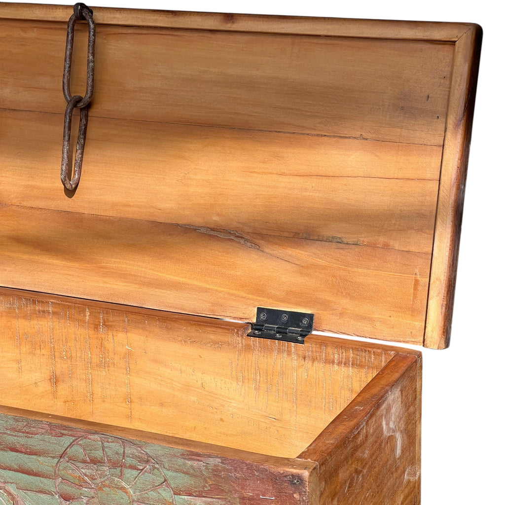Hand-Carved Arch Console – handcrafted vintage Indian decor from Jodhpur, Rajasthan