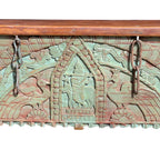 Hand-Carved Arch Console – handcrafted vintage Indian decor from Jodhpur, Rajasthan