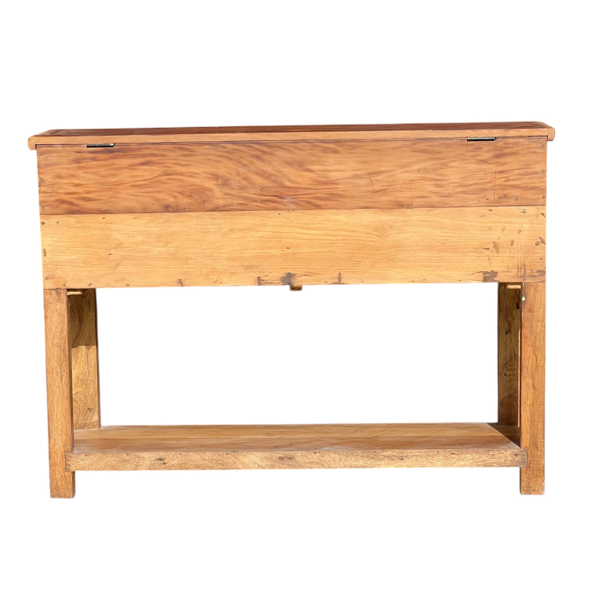 Hand-Carved Arch Console – handcrafted vintage Indian decor from Jodhpur, Rajasthan