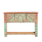 Hand-Carved Arch Console – handcrafted vintage Indian decor from Jodhpur, Rajasthan