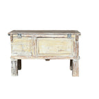 Carved Dowry Chest – handcrafted vintage Indian decor from Jodhpur, Rajasthan