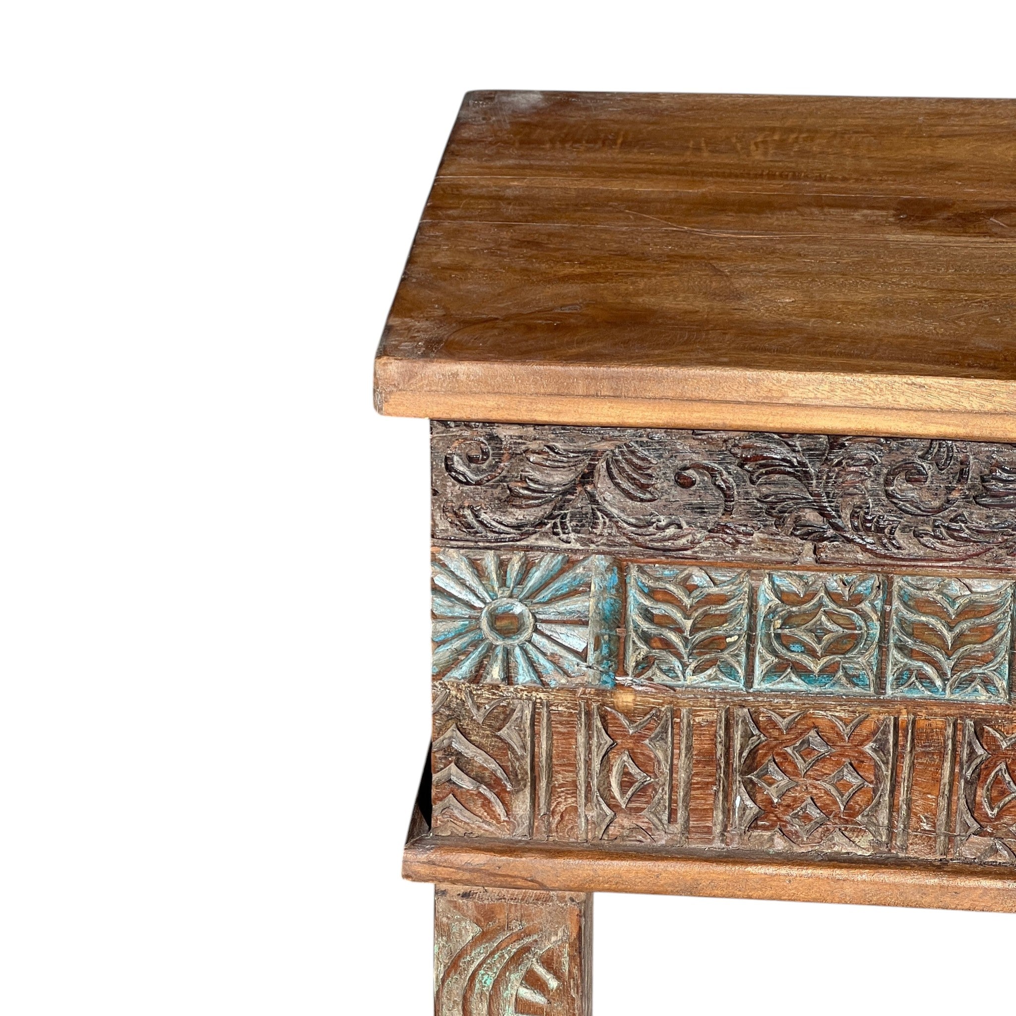 Carved Dowry Chest