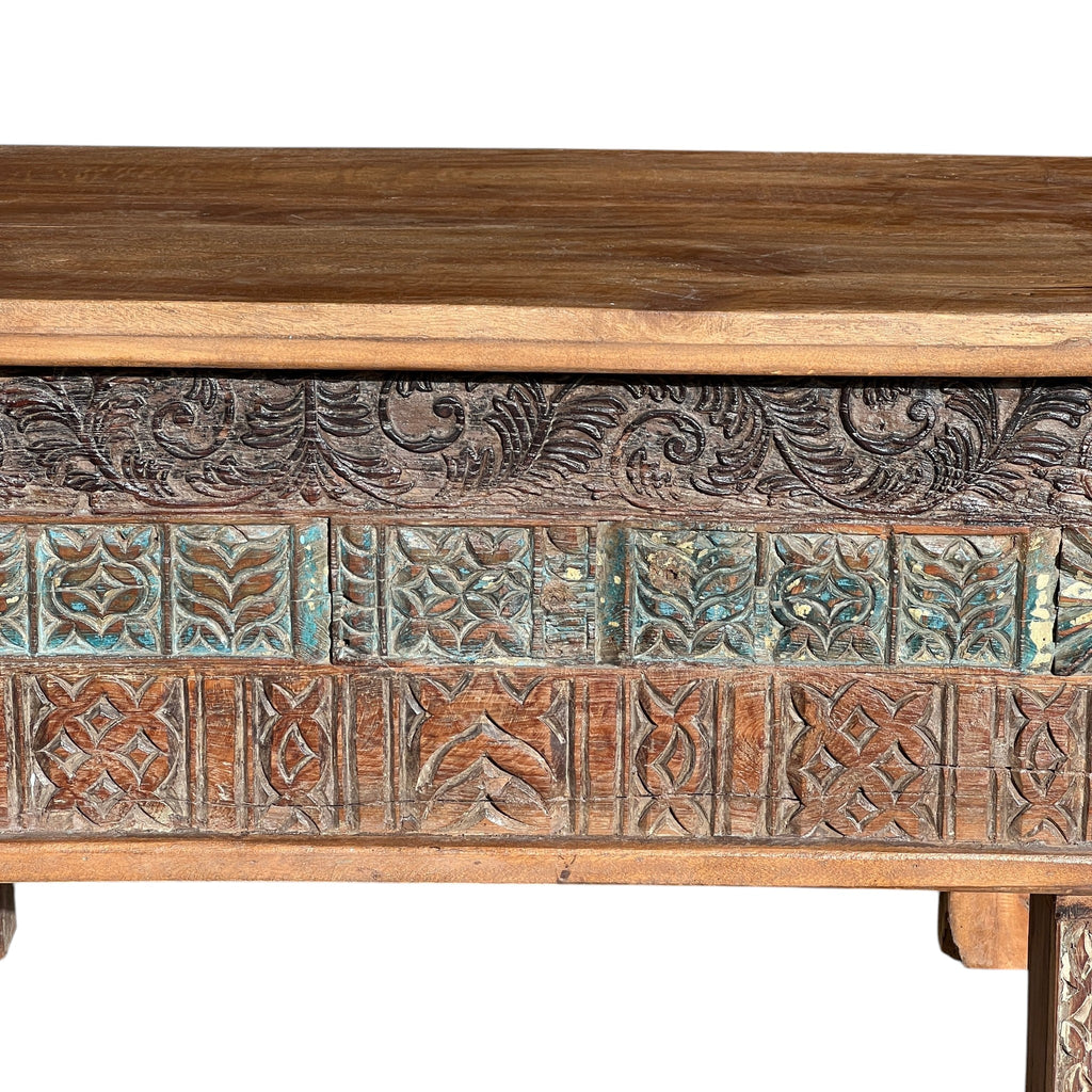 Carved Dowry Chest