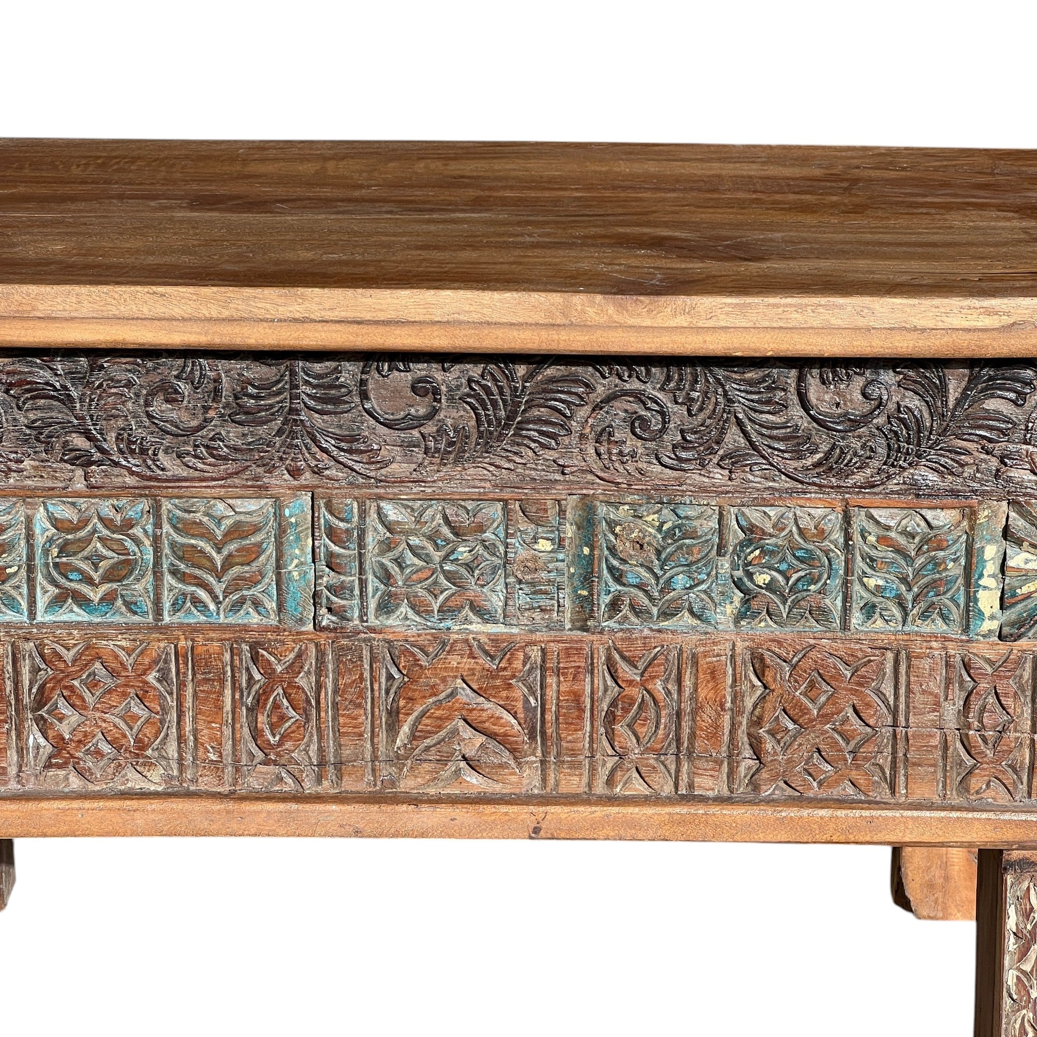 Carved Dowry Chest