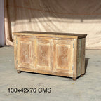 Hand-Carved Sideboard – handcrafted vintage Indian decor from Jodhpur, Rajasthan
