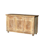 Hand-Carved Sideboard – handcrafted vintage Indian decor from Jodhpur, Rajasthan
