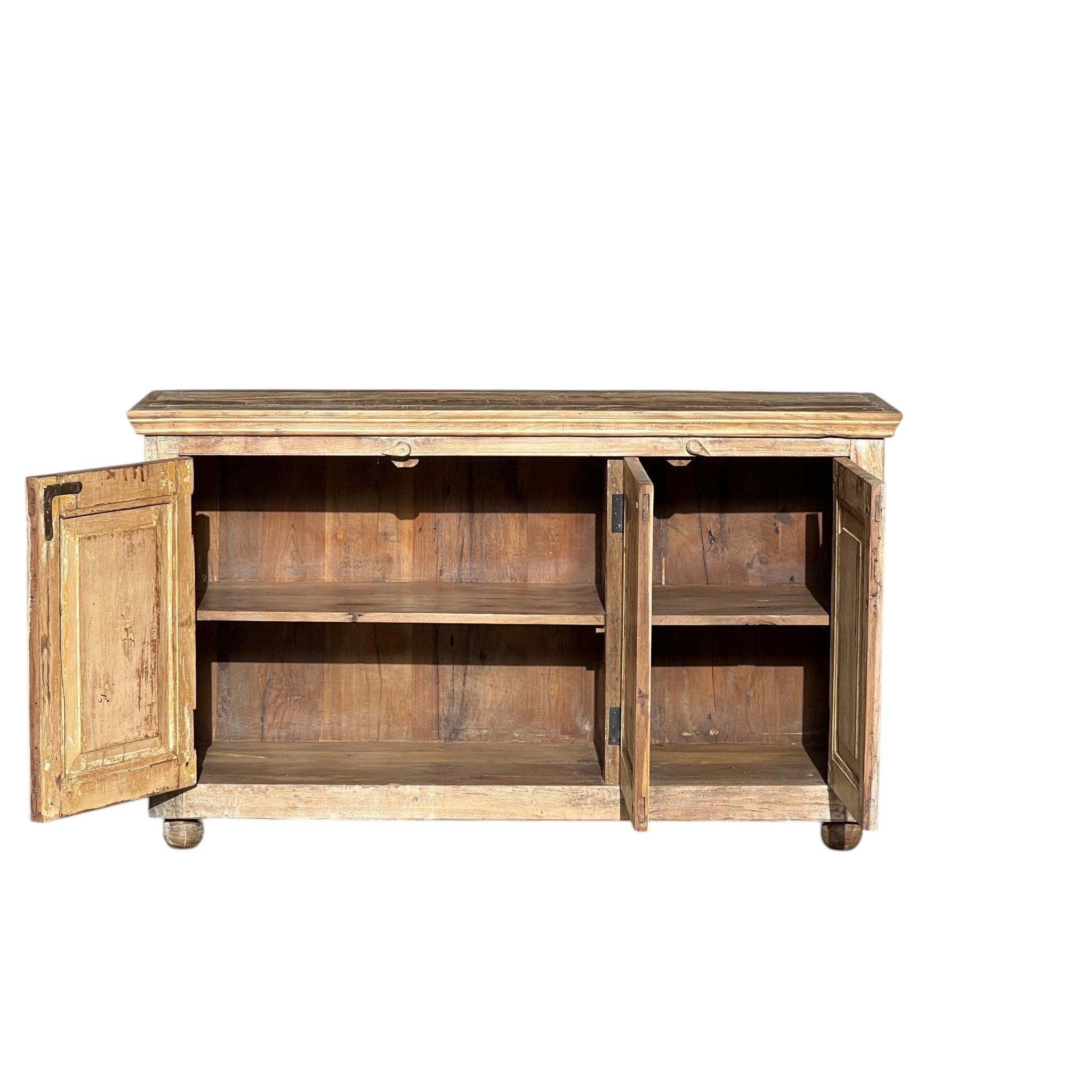 Hand-Carved Sideboard – handcrafted vintage Indian decor from Jodhpur, Rajasthan