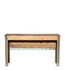 Carved Console Table – handcrafted vintage Indian decor from Jodhpur, Rajasthan