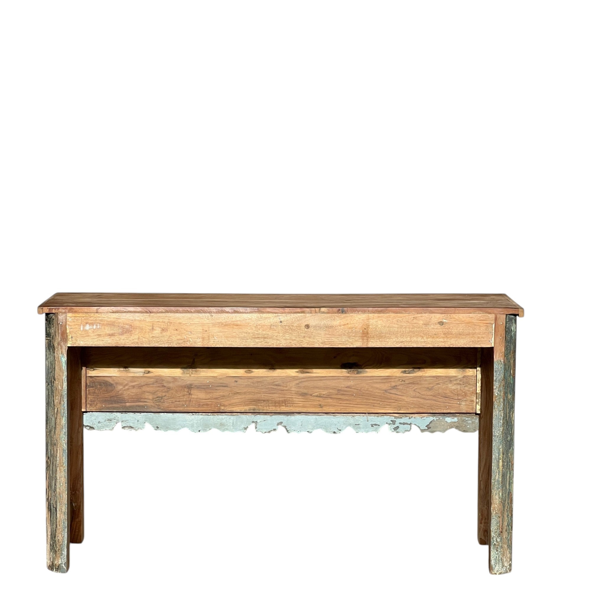 Carved Console Table – handcrafted vintage Indian decor from Jodhpur, Rajasthan
