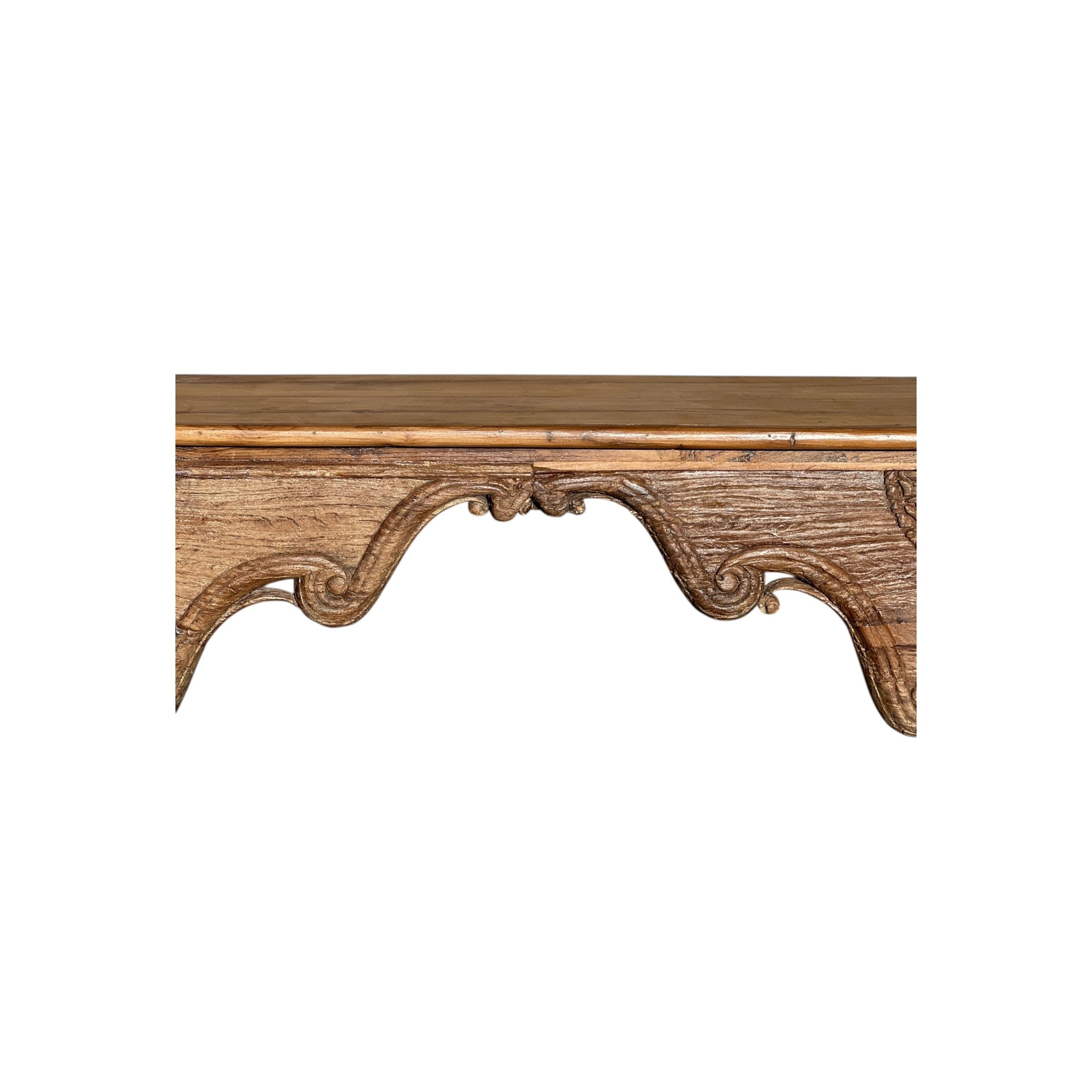 Wooden Carved Table – handcrafted vintage Indian decor from Jodhpur, Rajasthan