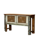 Carved Console Table – handcrafted vintage Indian decor from Jodhpur, Rajasthan