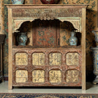 Carved Bar Counter – handcrafted vintage Indian decor from Jodhpur, Rajasthan