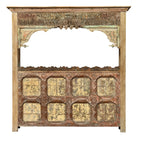 Carved Bar Counter – handcrafted vintage Indian decor from Jodhpur, Rajasthan
