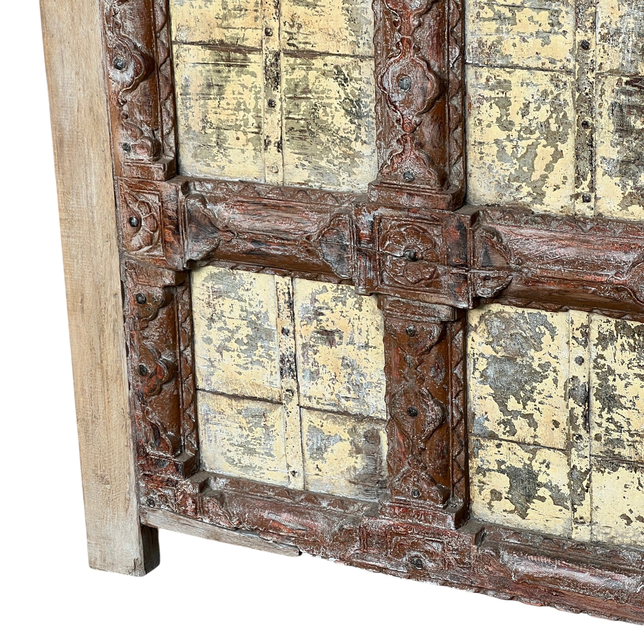 Carved Bar Counter – handcrafted vintage Indian decor from Jodhpur, Rajasthan
