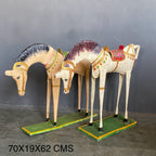 IRON HAND PAINTED HORSE