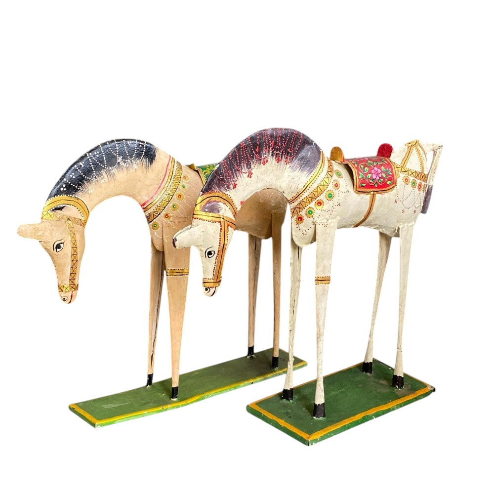 IRON HAND PAINTED HORSE