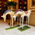 IRON HAND PAINTED HORSE