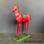 IRON HAND PAINTED HORSE