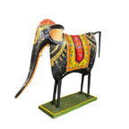 IRON HAND PAINTED ELEPHANT